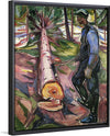 “The Lumberjack“, Edvard Munch