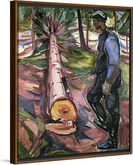 “The Lumberjack“, Edvard Munch