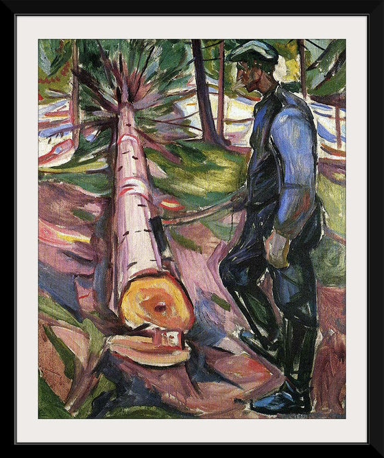 “The Lumberjack“, Edvard Munch