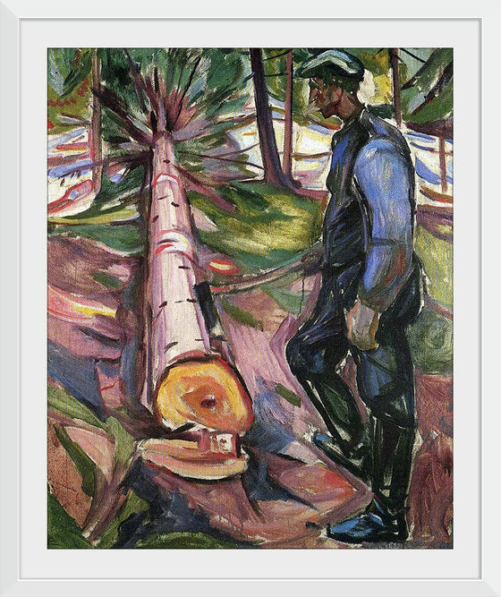 “The Lumberjack“, Edvard Munch