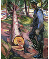 “The Lumberjack“, Edvard Munch