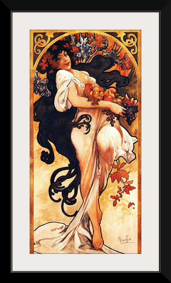 “Autumn (1897)”, Alphonse Mucha