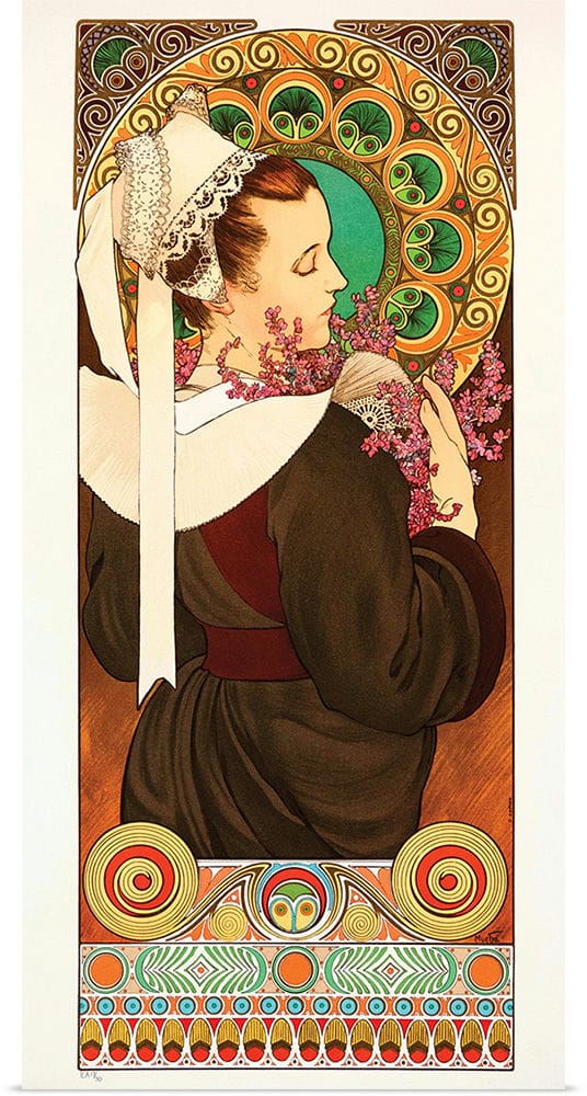 “Heather”, Alphonse Mucha