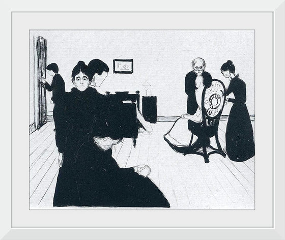 “The Death Chamber“, Edvard Munch