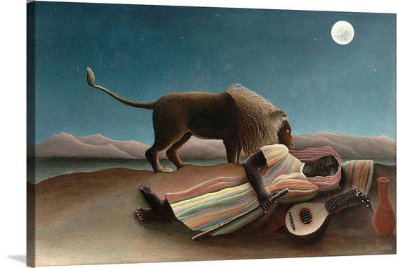 “The Sleeping Gypsy“, Henri Rousseau