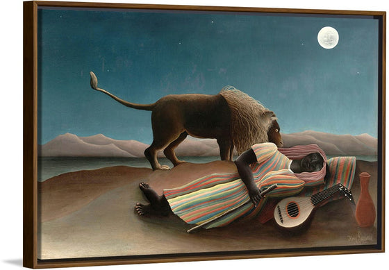 “The Sleeping Gypsy“, Henri Rousseau