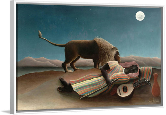 “The Sleeping Gypsy“, Henri Rousseau