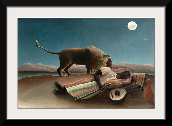 “The Sleeping Gypsy“, Henri Rousseau