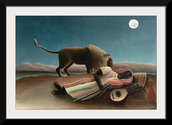 “The Sleeping Gypsy“, Henri Rousseau