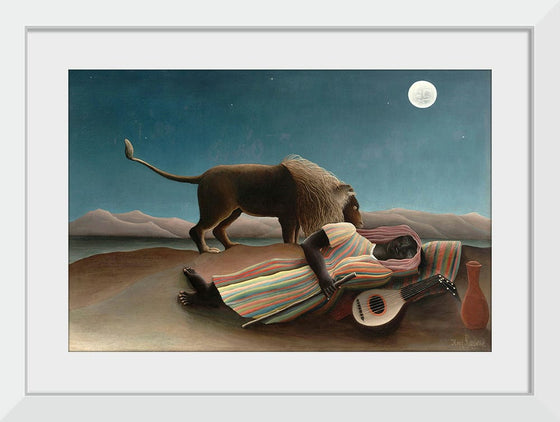 “The Sleeping Gypsy“, Henri Rousseau