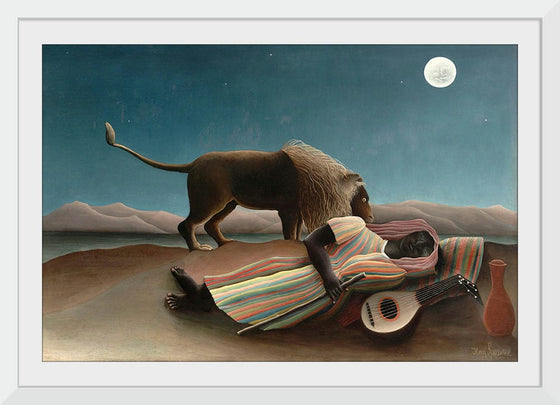 “The Sleeping Gypsy“, Henri Rousseau