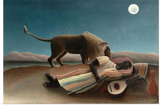 “The Sleeping Gypsy“, Henri Rousseau