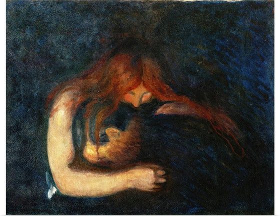 “Vampire“, Edvard Munch