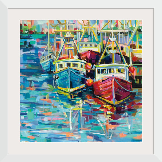 “Stonington Docks“, Jeanette Vertentes