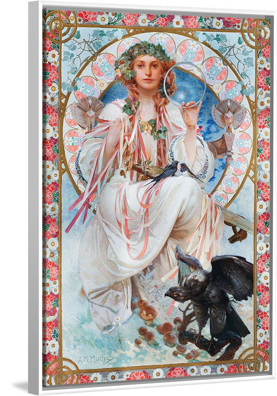 “Portrait of Josephine-Crane Bradley”, Alphonse Mucha