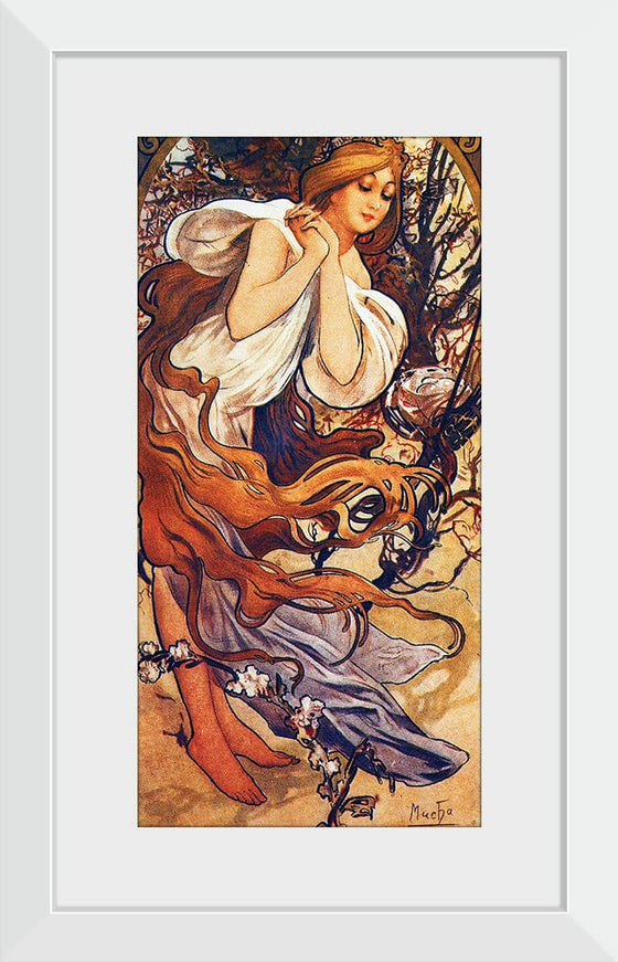 “Spring (1897)”, Alphonse Mucha