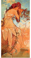 “Summer (1896)”, Alphonse Mucha