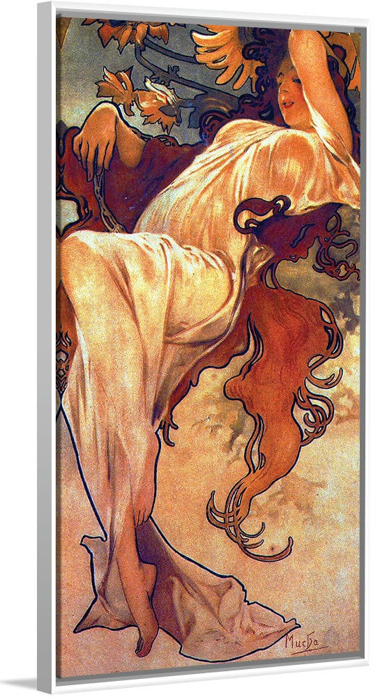 “Summer (1897)”, Alphonse Mucha