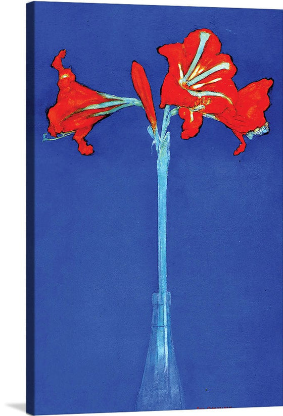 “Amaryllis (1910)“, Piet Mondrian