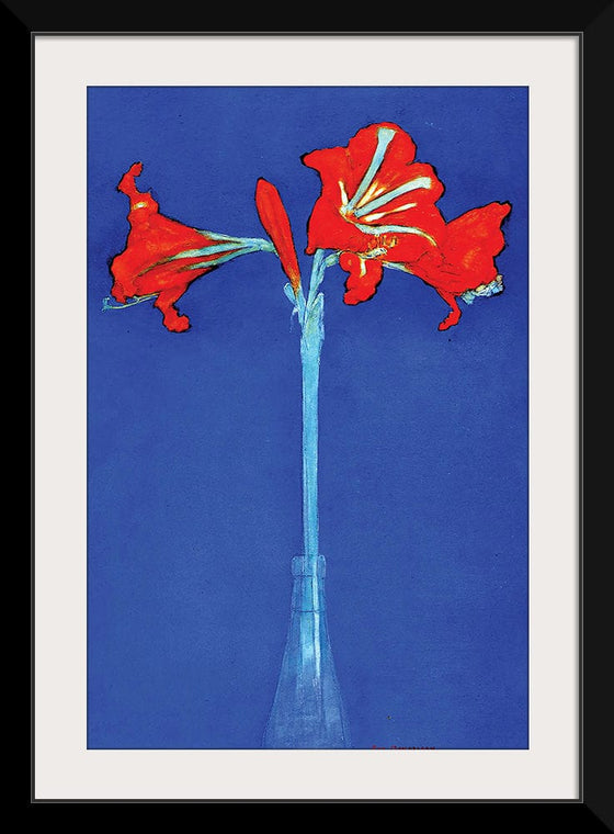 “Amaryllis (1910)“, Piet Mondrian