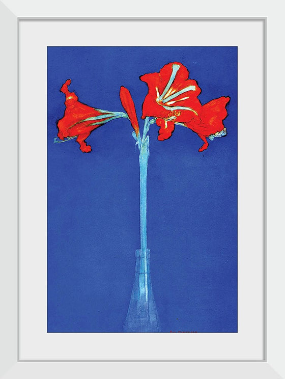 “Amaryllis (1910)“, Piet Mondrian