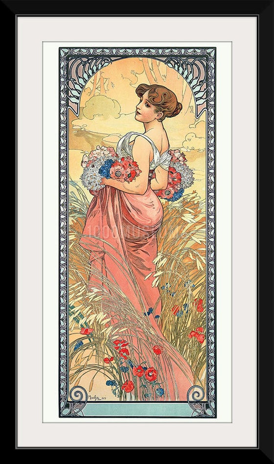 “Summer (1900)”, Alphonse Mucha