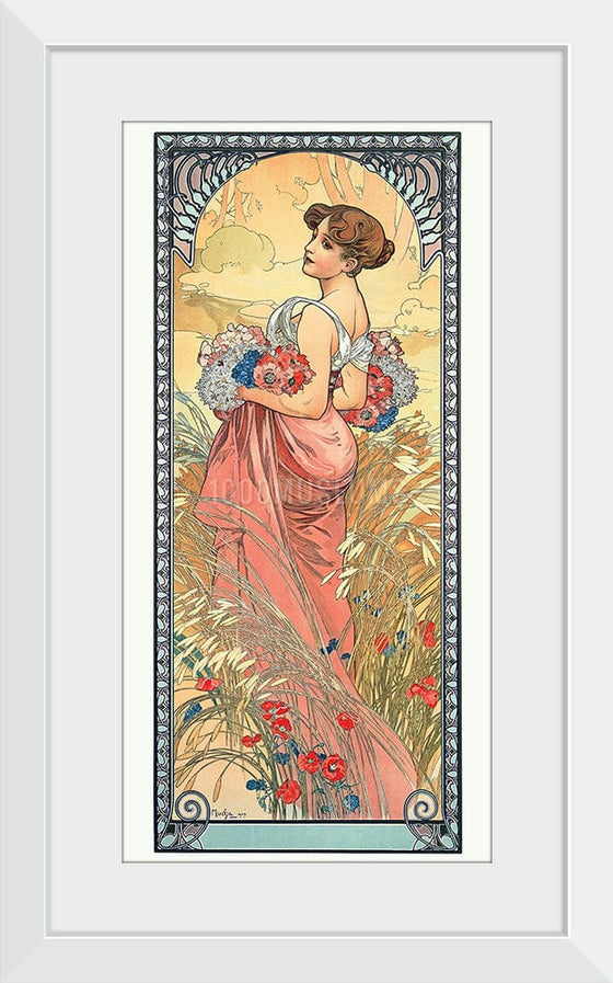 “Summer (1900)”, Alphonse Mucha