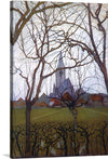 “Village Church (1898)“, Piet Mondrian