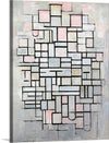 “Composition No. IV (1914)“, Piet Mondrian