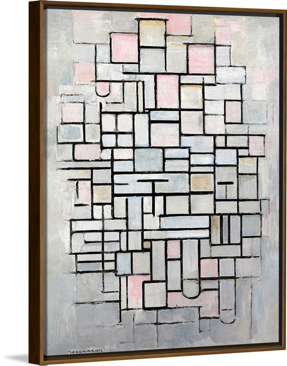 “Composition No. IV (1914)“, Piet Mondrian