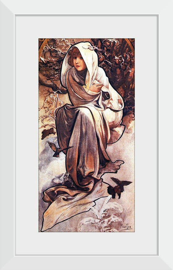 “Winter (1897)”, Alphonse Mucha
