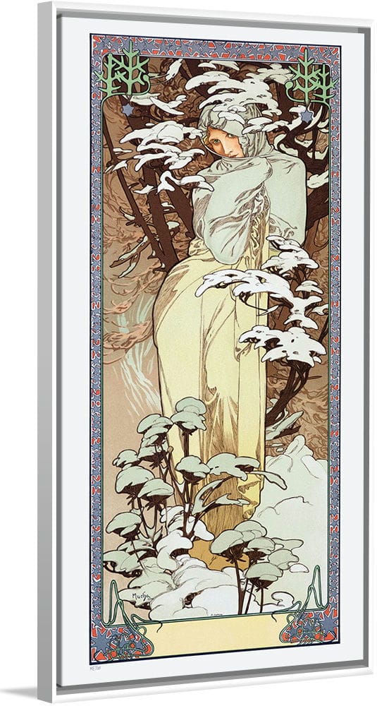 “Winter (1900)”, Alphonse Mucha