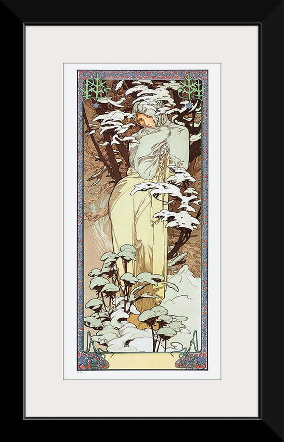 “Winter (1900)”, Alphonse Mucha