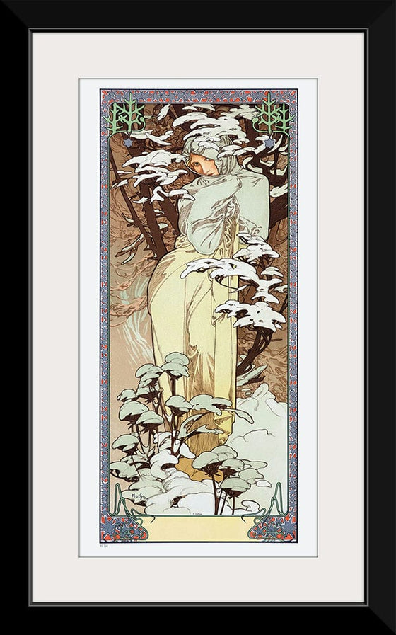 “Winter (1900)”, Alphonse Mucha