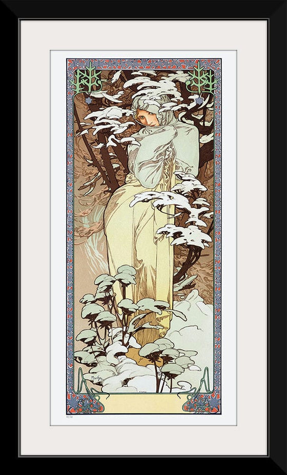 “Winter (1900)”, Alphonse Mucha