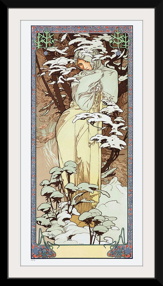 “Winter (1900)”, Alphonse Mucha