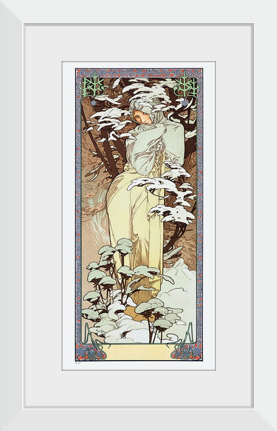 “Winter (1900)”, Alphonse Mucha