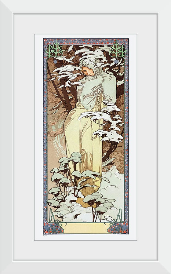 “Winter (1900)”, Alphonse Mucha