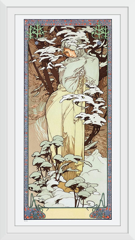 “Winter (1900)”, Alphonse Mucha