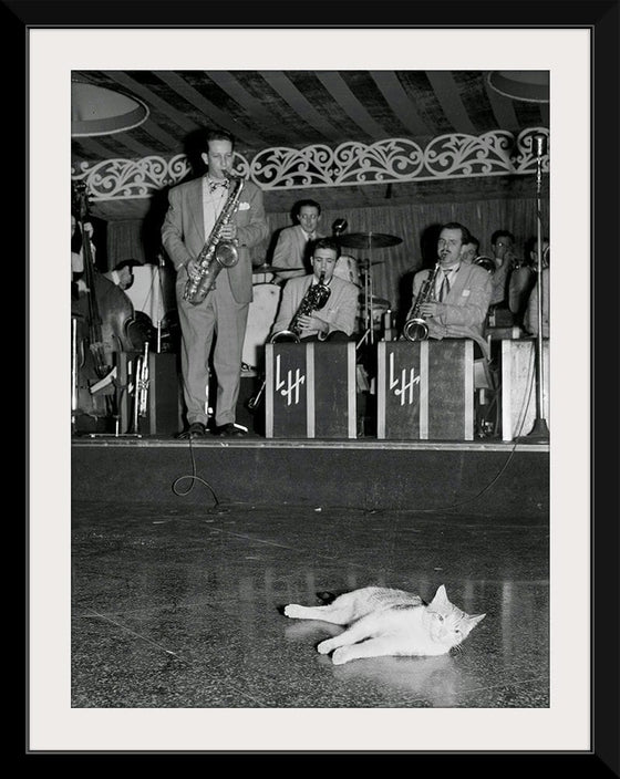 “Sam Donahue and Hep - Aquarium New York, NY ca. Dec-1946 03”, William P. Gottlieb