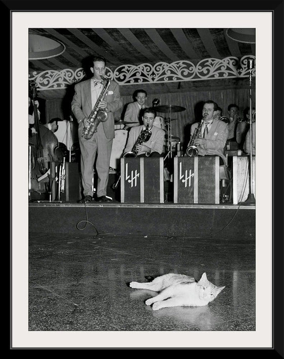 “Sam Donahue and Hep - Aquarium New York, NY ca. Dec-1946 03”, William P. Gottlieb