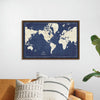 “Blueprint World Map“, Sue Schlabach