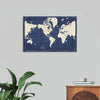 “Blueprint World Map“, Sue Schlabach