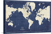 “Blueprint World Map“, Sue Schlabach