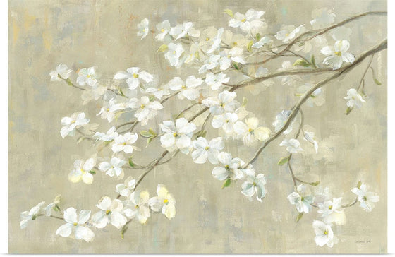 “Dogwood in Spring Neutral Crop“, Danhui Nai