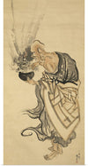 “The Arhat Handaka“, Kuniyoshi Utagawa