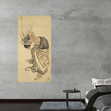  “The Arhat Handaka“, Kuniyoshi Utagawa