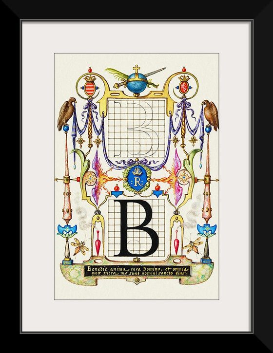 “Guide For Constructing The Letter B",  Joris Hoefnagel