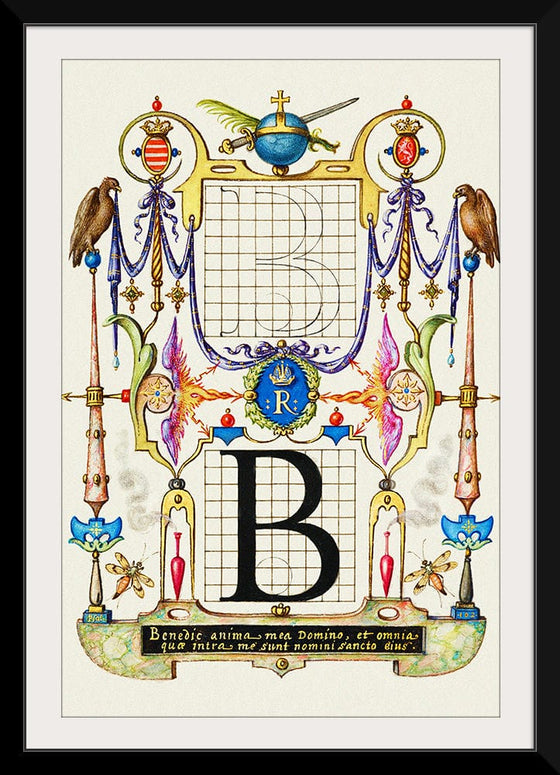 “Guide For Constructing The Letter B",  Joris Hoefnagel