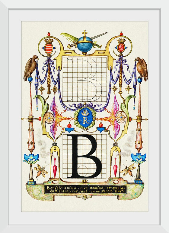 “Guide For Constructing The Letter B",  Joris Hoefnagel